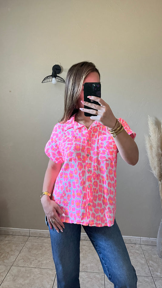 chemise gaz de coton