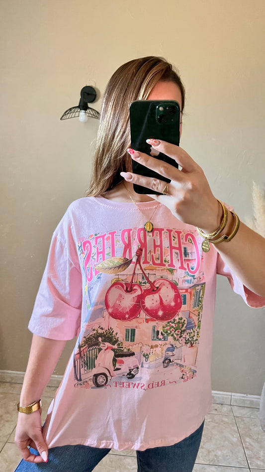 tee shirt cherry