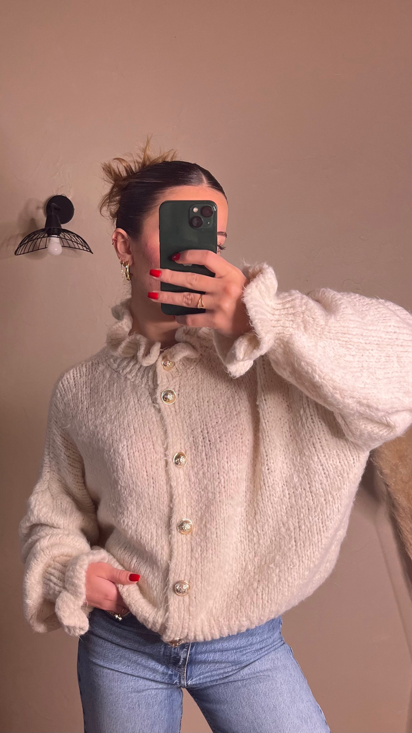 Pull Barcelos beige
