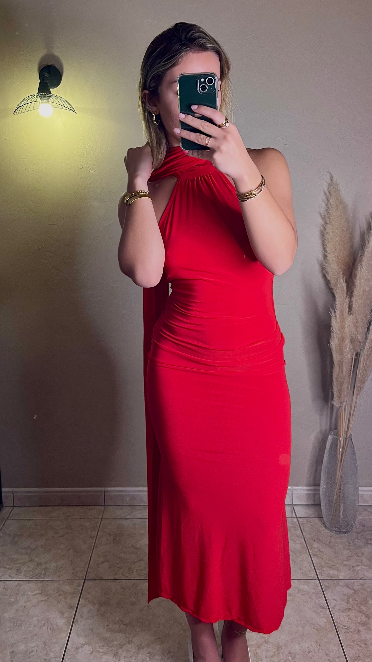 Robe Lagos rouge