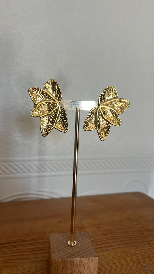 Boucles d'oreilles pétales