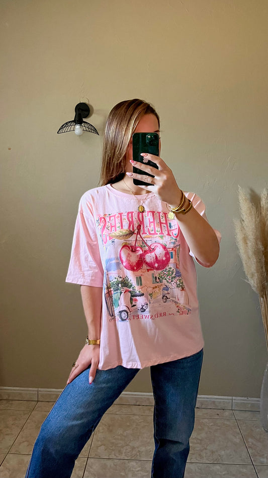tee shirt cherry