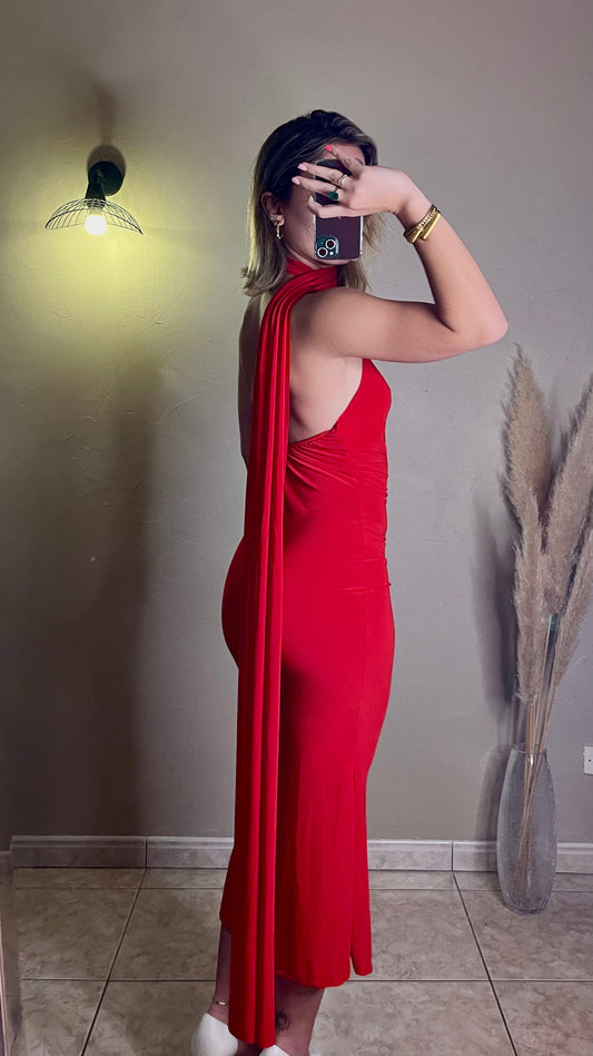 Robe Lagos rouge